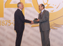 Media representatives receive awards in accordance with Azerbaijani president’s order. Baku, Azerbaijan, Jule 22, 2015